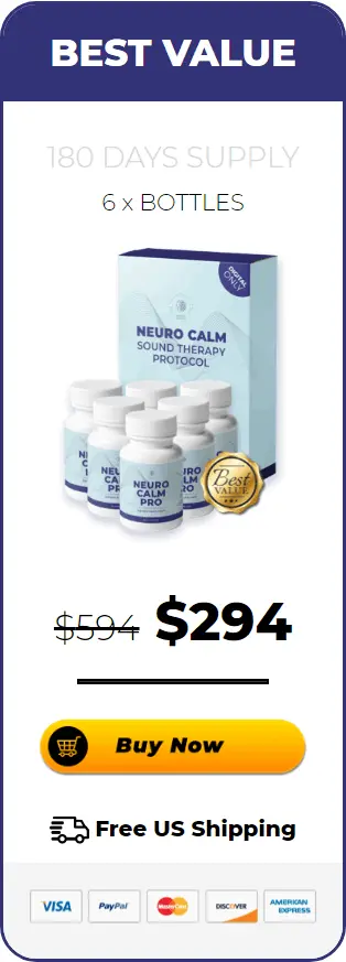 Neuro Calm Pro 6 Bottles